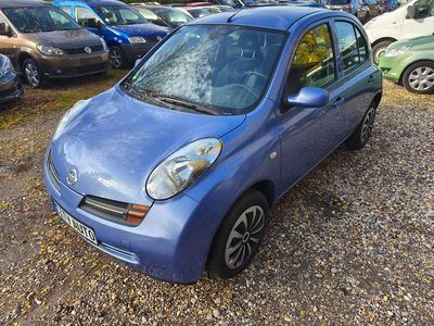 Gebraucht Nissan Micra Acenta 65 PS (47 kW) 2004 Kornblumenblau metallic Kleinwagen