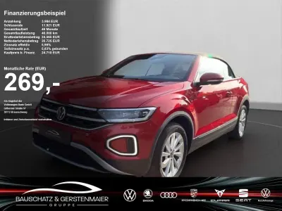 Gebraucht VW T-Roc Cabriolet Style 150 PS (110 kW) 2023 Rot Cabrio