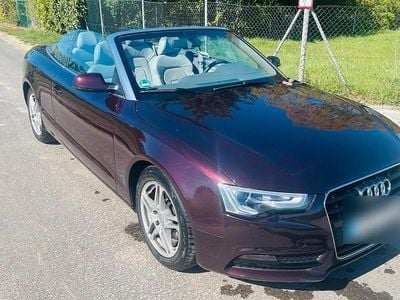 Usata Audi A5 Cabriolet S-Line 245 CV (180 kW) 2012 Rosso Cabrio