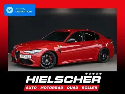 Brugt Alfa Romeo Giulia Quadrifoglio Verde 510 HK (375 kW) 2021 Rød Sedan