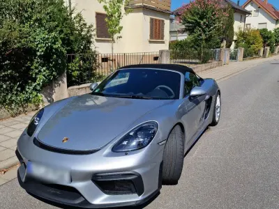 Gebraucht Porsche 718 Spyder 420 PS (308 kW) 2021 Grau Cabrio