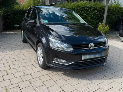 Gebraucht VW Polo 75 PS (55 kW) 2015 Schwarz Kleinwagen
