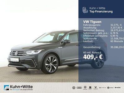 Gebraucht VW Tiguan R-line 150 PS (110 kW) 2024 Delfingrau metallic SUV