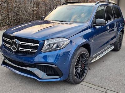 Gebraucht Mercedes GLS63 AMG AMG 585 PS (430 kW) 2018 Blau SUV