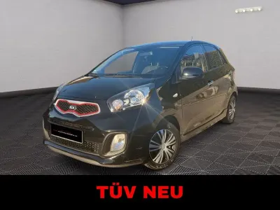 Brugt Kia Picanto Spirit 69 HK (50 kW) 2014 Sort Hatchback