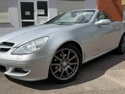 Gebraucht Mercedes SLK200 Edition 163 PS (119 kW) 2007 Silber Cabrio