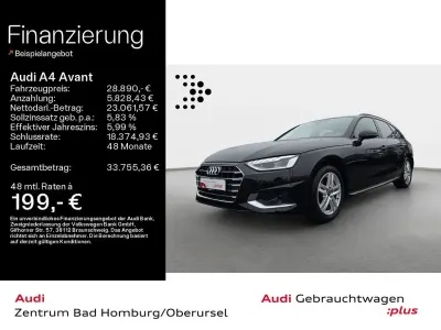 Gebraucht Audi A4 Advanced Plus 204 PS (150 kW) 2024 Brillantschwarz Kombi
