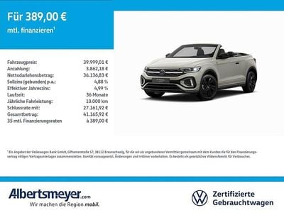Gebraucht VW T-Roc Cabriolet Karmann 150 PS (110 kW) 2025 Grau Cabrio