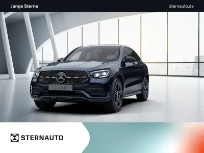 Gebraucht Mercedes GLC300e AMG 320 PS (235 kW) 2021 Manufaktur exklusiv cavansitblau metallic SUV