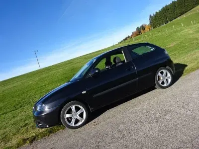 Gebraucht Seat Ibiza 86 PS (63 kW) 2007 Schwarz Kleinwagen