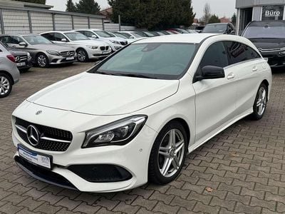 Gebraucht Mercedes CLA220 Shooting Brake AMG line 177 PS (130 kW) 2017 Weiß Kombi