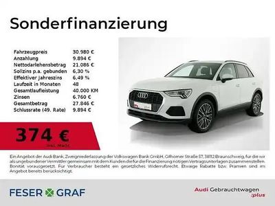 Gebraucht Audi Q3 Ambiente 245 PS (180 kW) 2022 Gletscherweiß SUV