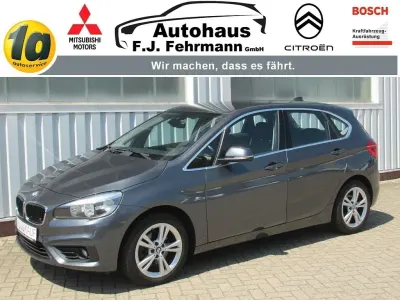 Gebraucht BMW 218 Active Tourer 136 PS (100 kW) 2015 Grau Van / Kleinbus