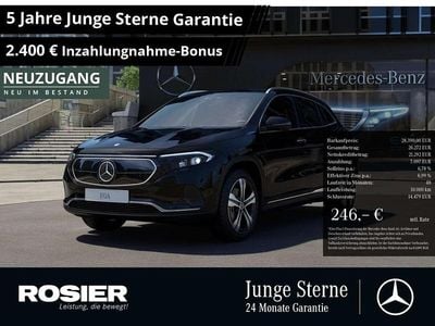 Gebraucht Mercedes EQA250 Advanced Plus 139 kW (190 PS) 2022 Schwarz / nachtschwarz SUV