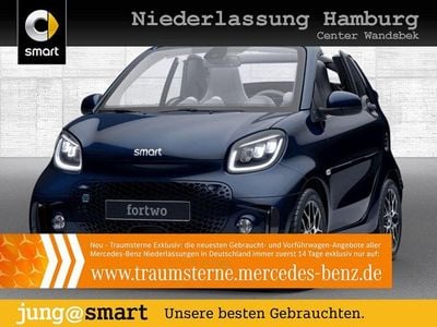 Second-hand Smart ForTwo Electric Drive Prime 60 kW (82 CP) 2023 Albastru Cabrio