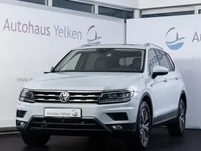 Gebraucht VW Tiguan Allspace Highline 150 PS (110 kW) 2017 Weiß SUV