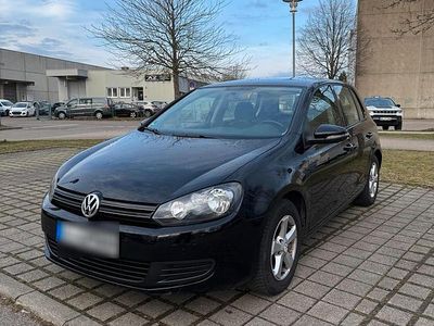 Gebraucht VW Golf VI 80 PS (58 kW) 2009 Schwarz Kleinwagen