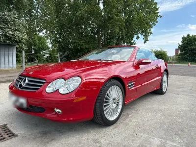 Gebraucht Mercedes SL500 306 PS (225 kW) 2006 Rot Cabrio