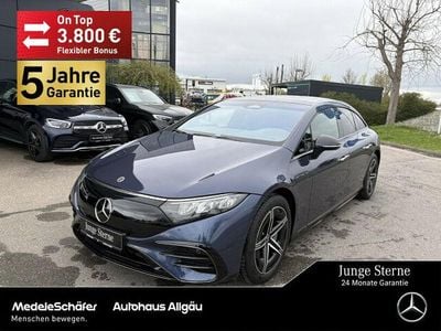 Usata Mercedes EQS580 AMG 400 kW (544 CV) 2023 Blu Berlina