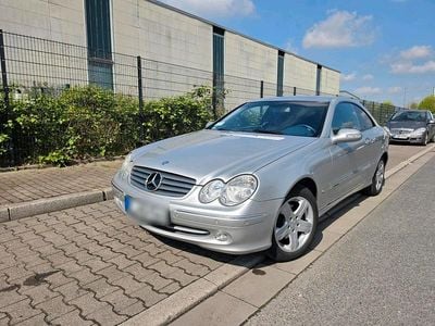 Brugt Mercedes CLK240 170 HK (125 kW) 2003 Sølv Coupe