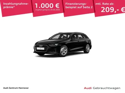 Gebraucht Audi A4 163 PS (119 kW) 2023 Brillantschwarz Kombi