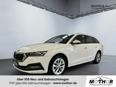 Gebraucht Skoda Octavia Style 116 PS (85 kW) 2023 Candyweiss Kombi