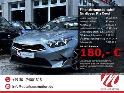 Gebraucht Kia Ceed Sportswagon Spirit 136 PS (100 kW) 2022 (css) lunarsilber met. Kombi