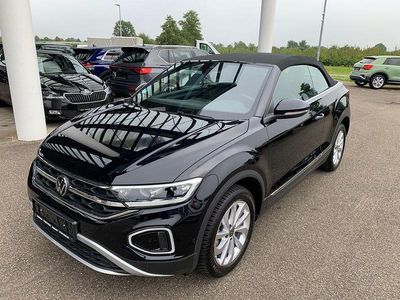 Gebraucht VW T-Roc Cabriolet Style 150 PS (110 kW) 2023 Schwarz Cabrio