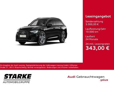 Mythosschwarz metallic Gebraucht 2025 Audi A6 S-Line Kombi | 48.730 € (Guter Preis)