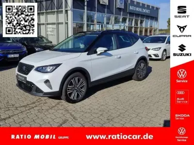 Gebraucht Seat Arona 116 PS (85 kW) 2025 Nevada weiss/midnight schwarz SUV