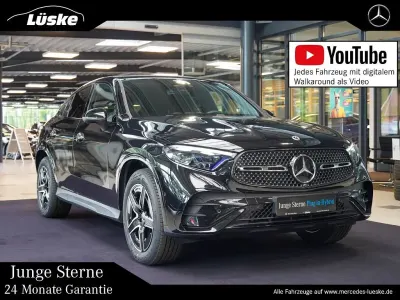 Gebraucht Mercedes GLC300de AMG line 333 PS (244 kW) 2025 Obsidianschwarz Coupé