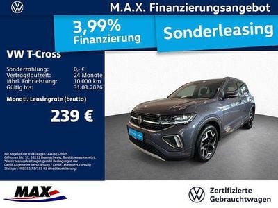 Grau Gebraucht 2025 VW T-Cross R-line SUV | 26.489 € (Guter Preis)
