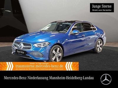 Blau Gebraucht 2025 Mercedes C300e Limousine | 42.490 € (Superpreis)