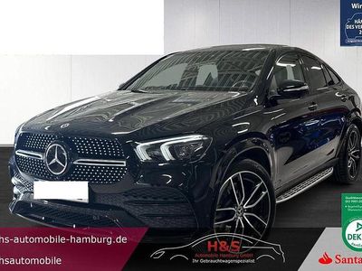 Obsidianschwarz lack Gebraucht 2022 Mercedes GLE350 AMG line Coupé | 77.900 €
