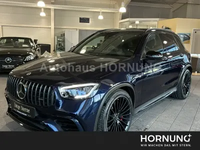 Gebraucht Mercedes GLC63 AMG Night 510 PS (375 kW) 2021 Cavansitblau metallic SUV