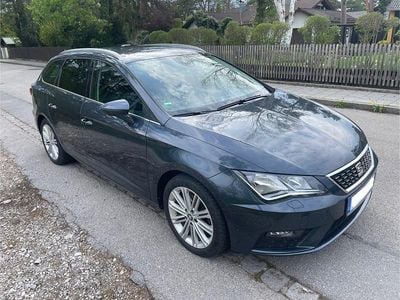 Gebraucht Seat Leon XCELLENCE 131 PS (96 kW) 2020 Blau Kombi
