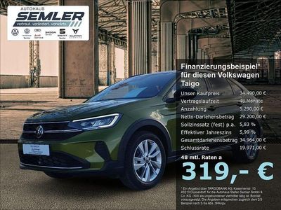 Visual green metallic Neu 2025 VW Taigo R SUV | 34.490 € (Teuer)