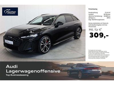 Mythosschwarz metallic Neu 2025 Audi A5 S-Line Kombi | 77.980 € (Etwas zu teuer)