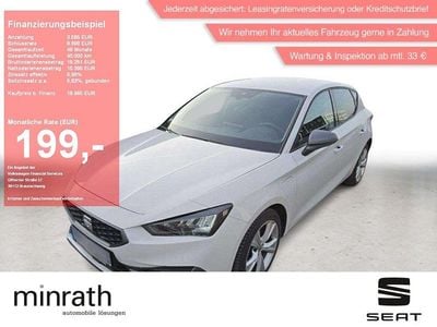 Gebraucht Seat Leon FR 204 PS (150 kW) 2021 Weiß Limousine