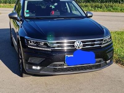Gebraucht VW Tiguan Allspace 150 PS (110 kW) 2021 Schwarz SUV