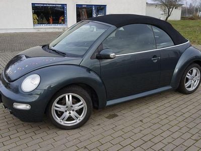 Gebraucht VW New Beetle Cabriolet 75 PS (55 kW) 2003 Grün Cabrio