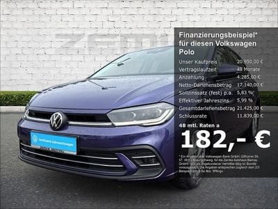 Usata VW Polo Style 95 CV (69 kW) 2024 Viola Utilitaria