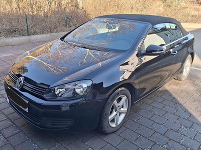 Gebraucht VW Golf Cabriolet 105 PS (77 kW) 2013 Schwarz Cabrio