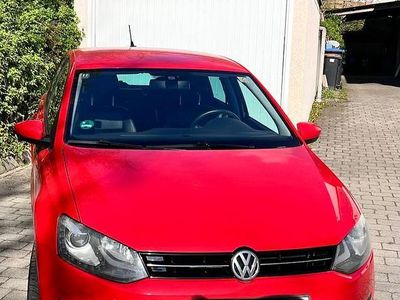 Gebraucht VW Polo Highline 90 PS (66 kW) 2012 Rot Kleinwagen
