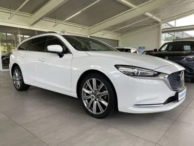 Gebraucht Mazda 6 Takumi-Line 194 PS (142 kW) 2024 Rhodium white Kombi