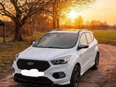 Gebraucht Ford Kuga ST-Line 150 PS (110 kW) 2018 Weiß SUV