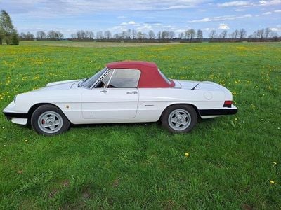 Gebraucht Alfa Romeo Spider 125 PS (91 kW) 1988 Weiß Cabrio