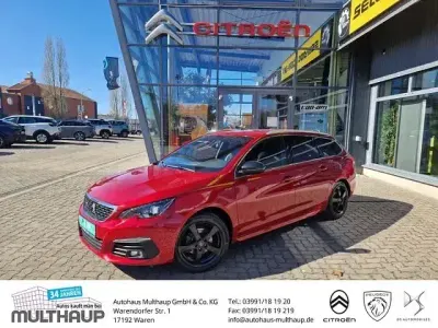 Occasion Peugeot 308 SW Allure GT-Line 131 PK (96 kW) 2020 Rood Stationwagen