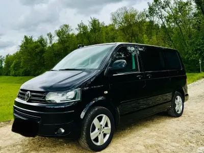 Używany VW T5 Highline 140 KM (102 kW) 2015 Czarny Van