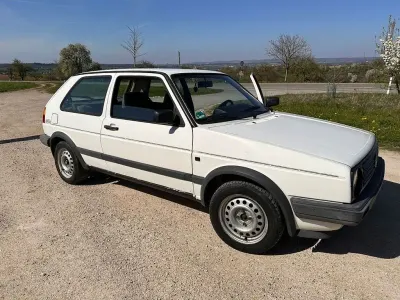 Gebraucht VW Golf II 54 PS (39 kW) 1989 Weiß Kleinwagen